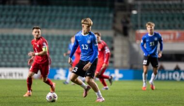 Marten-Chris Paalberg tegi debüüdi Eesti koondises. Foto: Jana Pipar