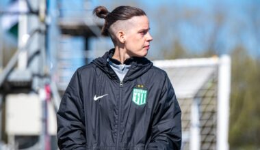 Flora naiskonna peatreener Ljubov Maksimova. Foto: Liisi Troska / jalgpall.ee