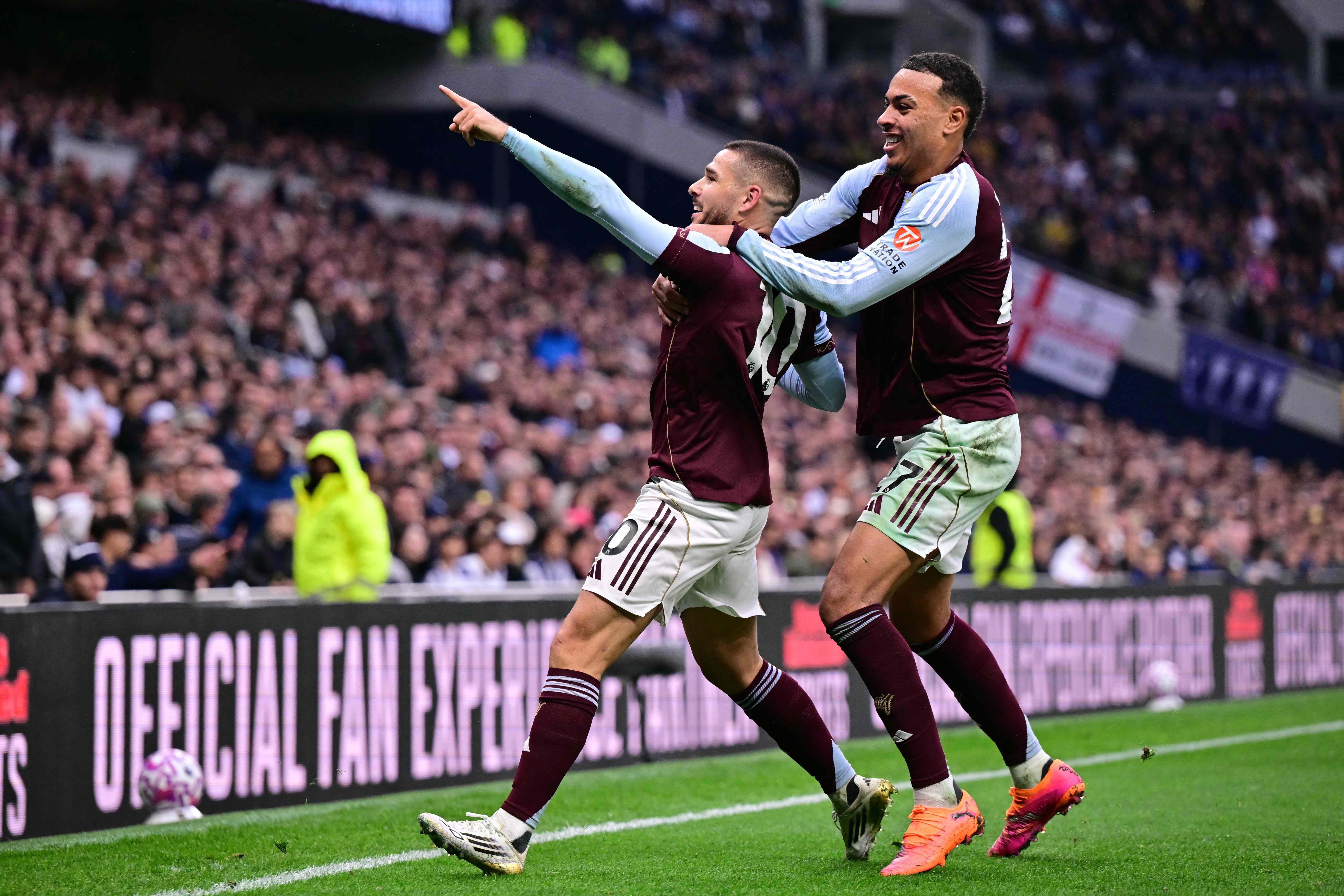 Aston Villa võiduvärava vormistas 77. minutil Emiliano Buendia. Foto: Scanpix / Ben Stansall / AFP
