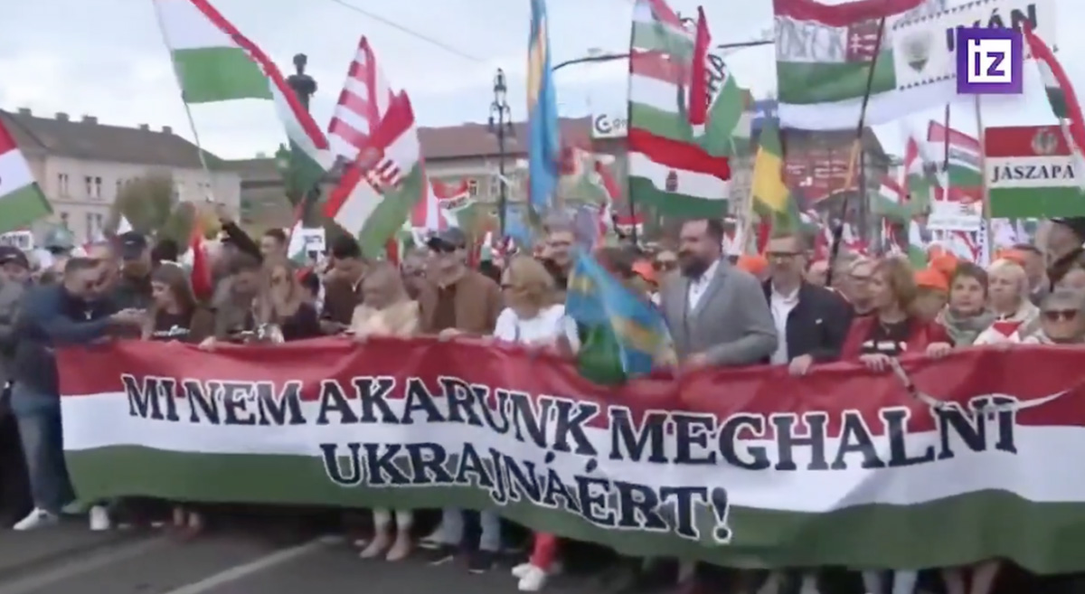 VIDEO: Ungaris oli suur sõjavastane meeleavaldus - „Me ei taha surra Ukraina eest!”