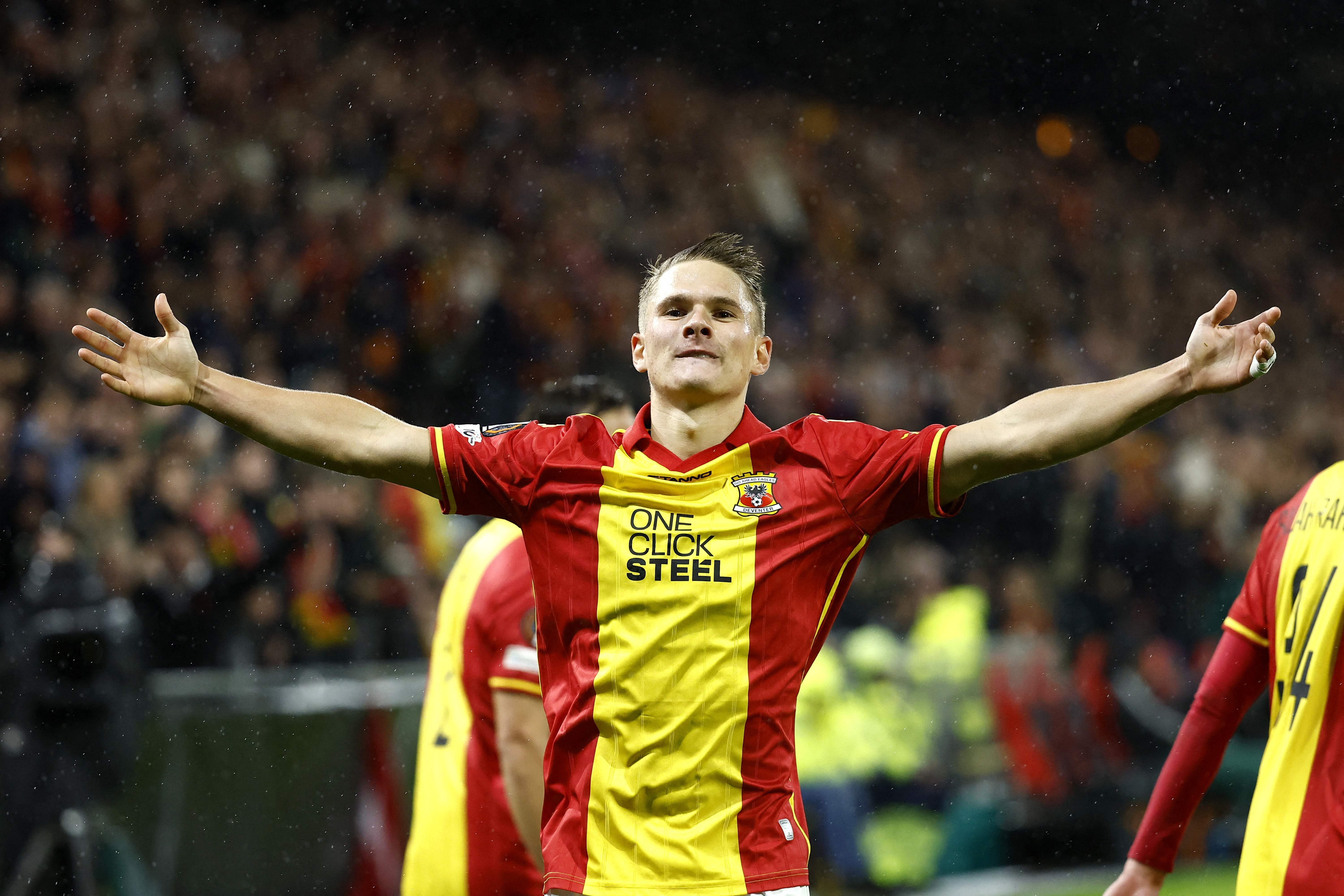Go Ahead Eagles üllatas Aston Villat. Foto: Scanpix / Vincent Jannink / AFP