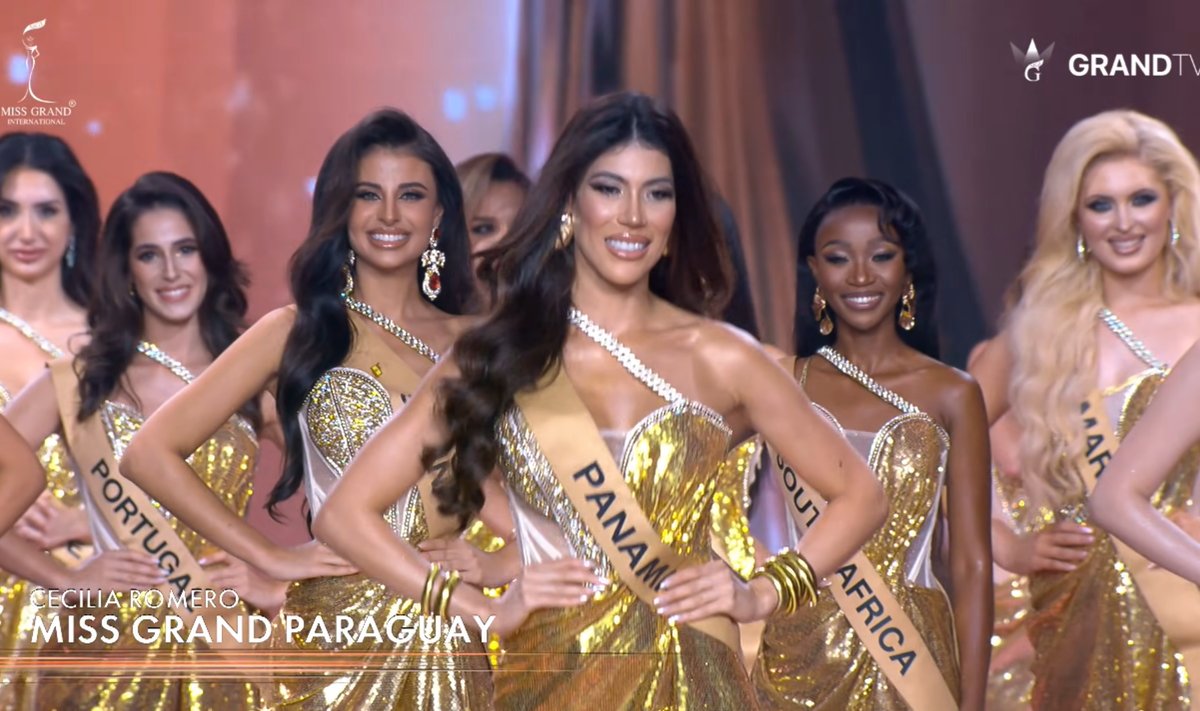 Miss Panama vallutas lava väljakuulutatud Miss Paraguay asemel.