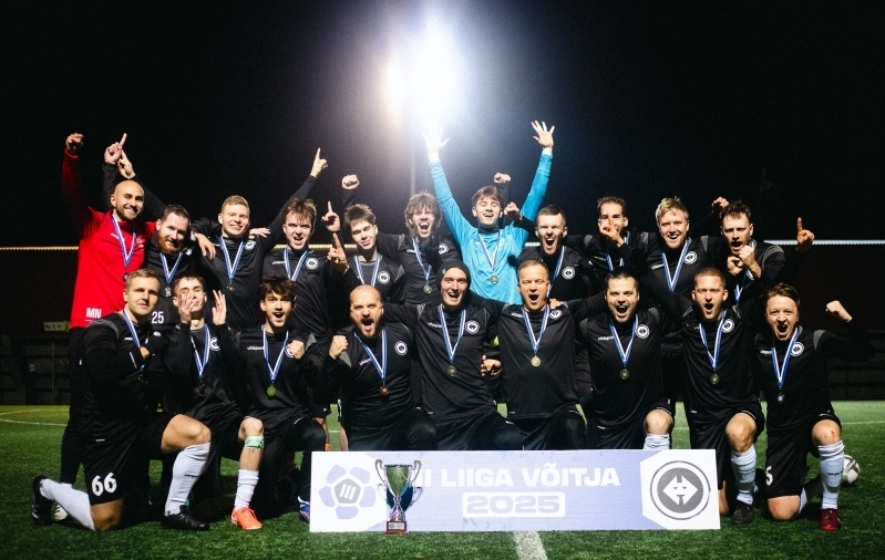 Penaltidraamas liigavõitjaks kroonitud Mööl liigub haruldase duubli suunas