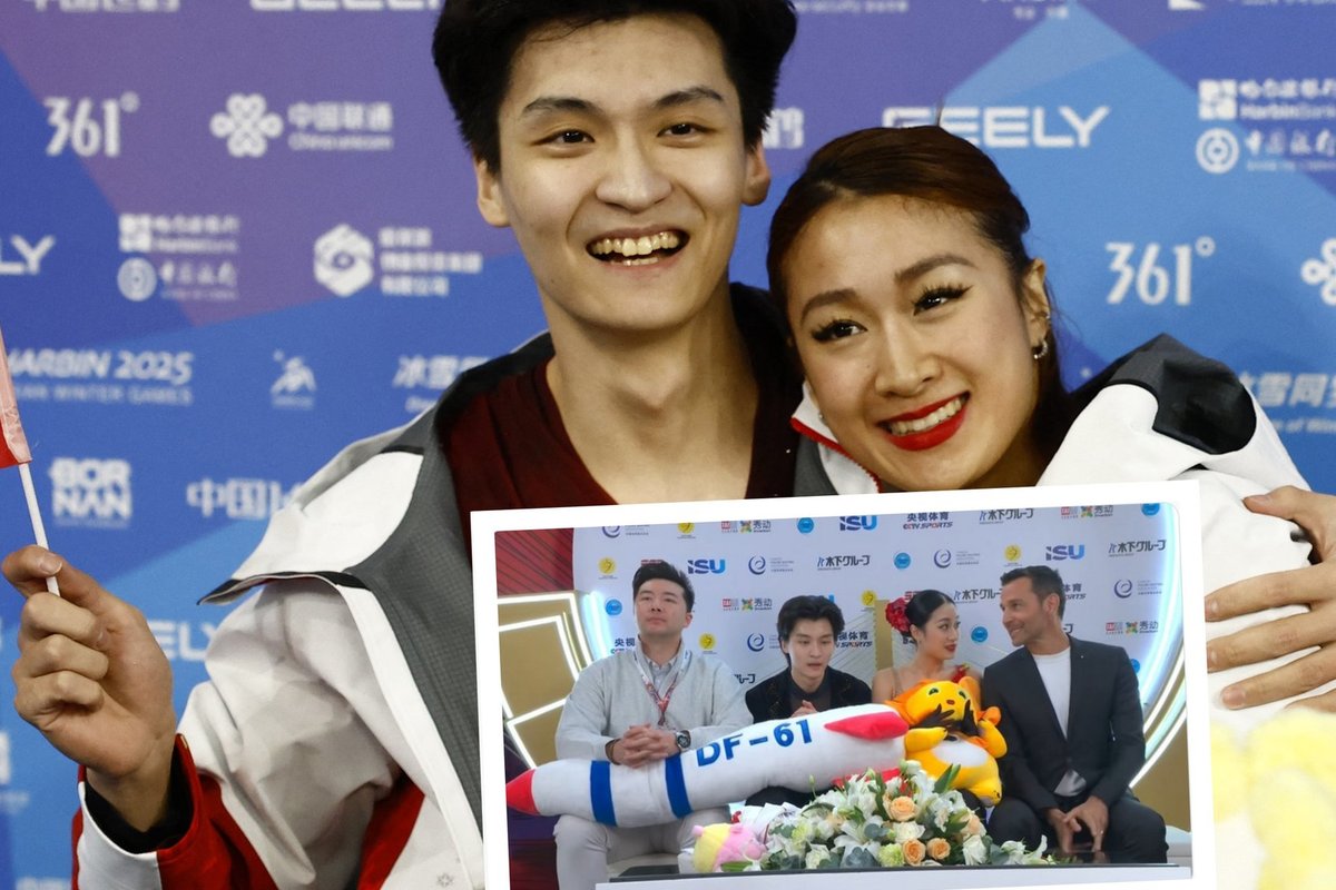 VIDEO | Hiina jäätantsupaar põhjustas skandaali, poseerides võistlusel kohatu mänguasjaga