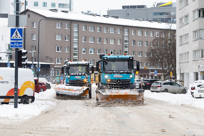 Kõigis Tallinna linnaosades on lumekoristuse lepingud sõlmitud | Eesti