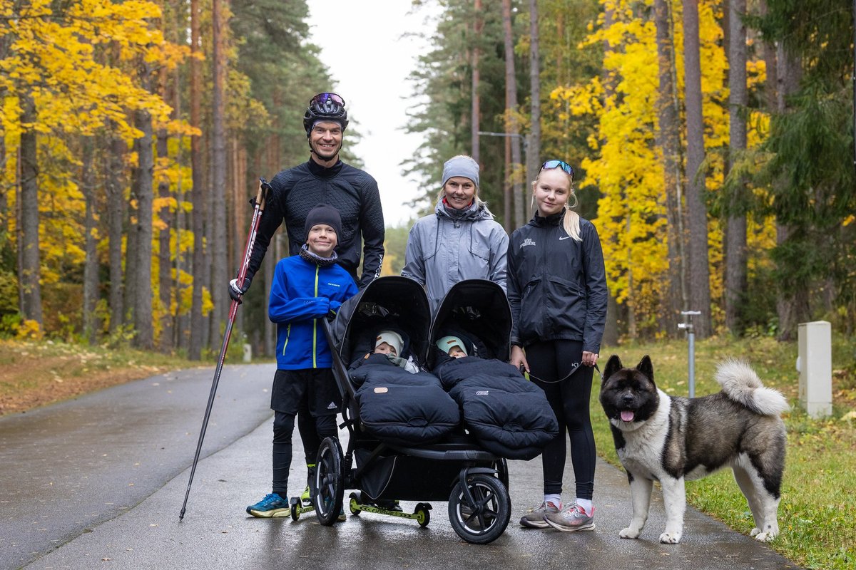 Raido Ränkel tõusis töö ja nelja lapse kõrvalt Eesti parimaks tervisesportlaseks
