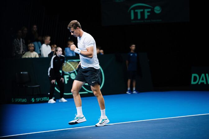 Glinka pääses Charlottesville'is veerandfinaali | Tennis