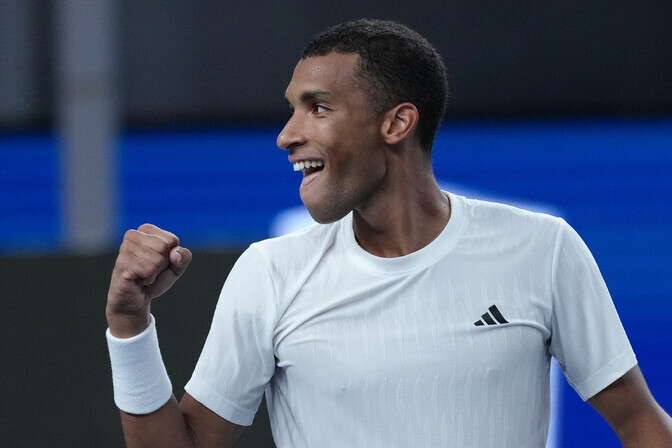 Auger-Aliassime sai revanši, Medvedev raske võidu | Tennis
