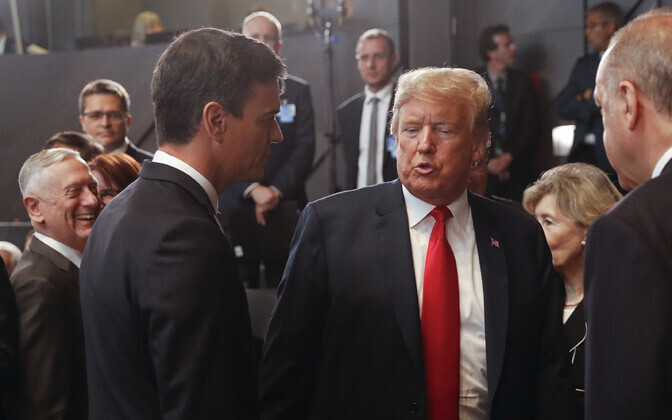 Trump soovitab kaaluda Hispaania väljaviskamist NATO-st | Välismaa