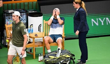 Taani tennisetäht ärritas vastast ja sai seejärel tõsiselt vigastada | Tennis