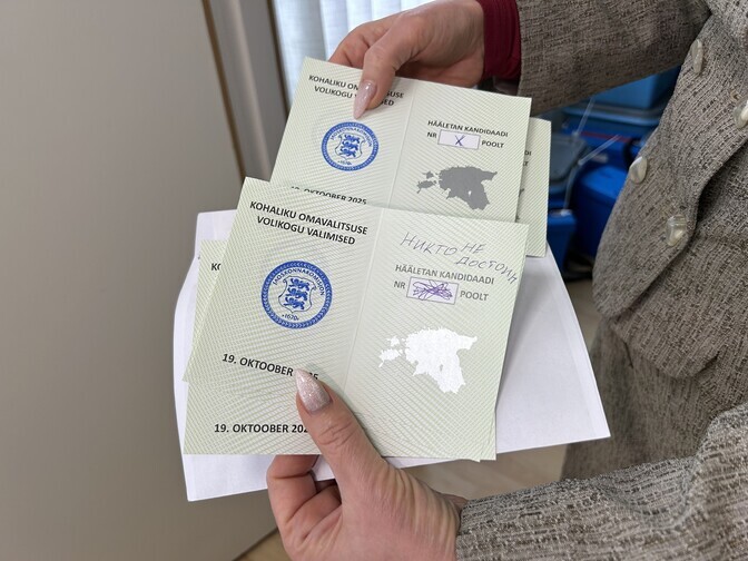 Rikutuid valimissedeleid oli seekord pea 2500 | Eesti