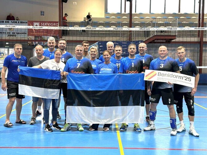 Eesti veteranvõrkpallurid särasid MM-il | Võrkpall