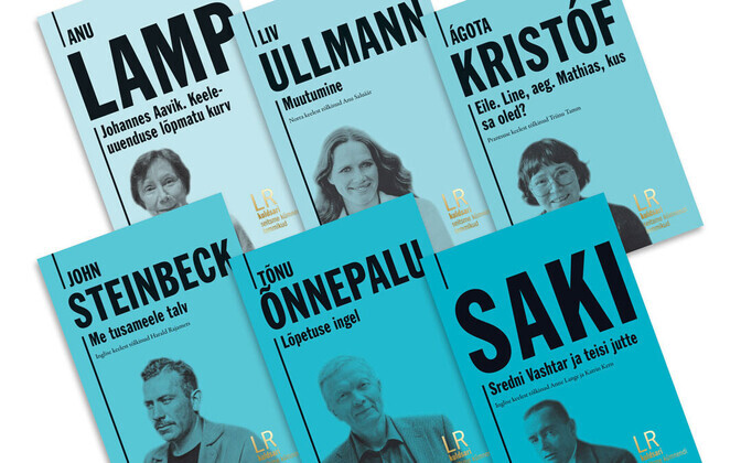 "LR kuldsari" jätkab uuel aastal Tõnu Õnnepalu ja Liv Ullmanni teostega | Kirjandus