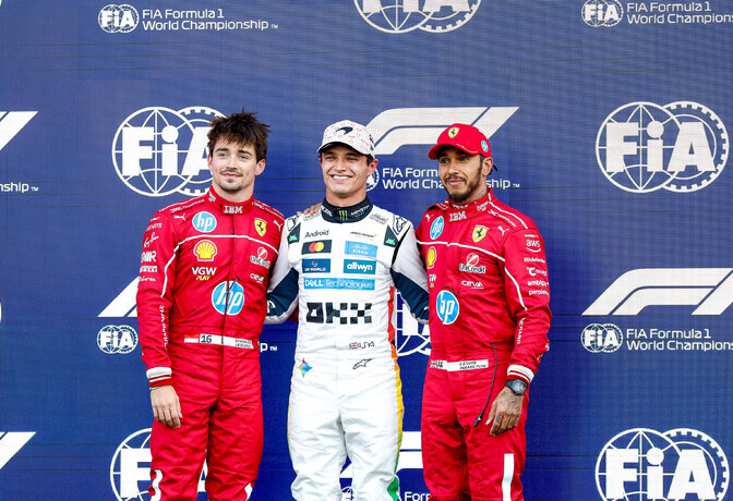 Norris saab Mehhikos lähte Ferraride eest | Vormelisport