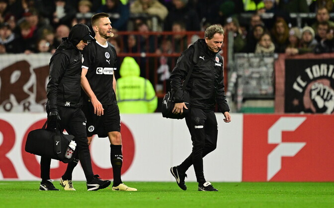Mets vahetati karikamängus krampide tõttu välja, St. Pauli võitis penaltitega | Jalgpall