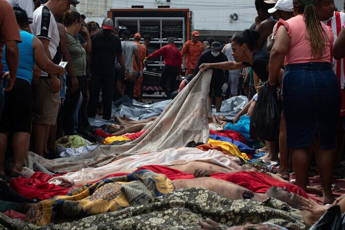 Rio de Janeiro politseireidis hukkunute arv kasvas 121-ni | Välismaa