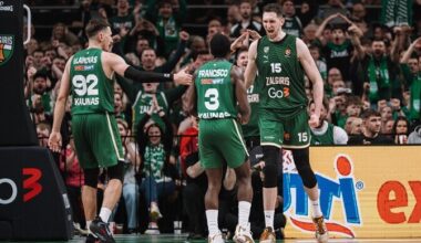 Žalgiris võttis Euroliigas pea 40-punktilise võidu | Korvpall