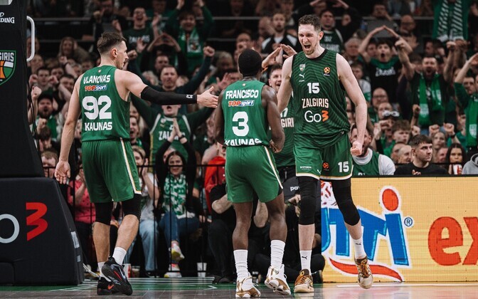 Žalgiris võttis Euroliigas pea 40-punktilise võidu | Korvpall