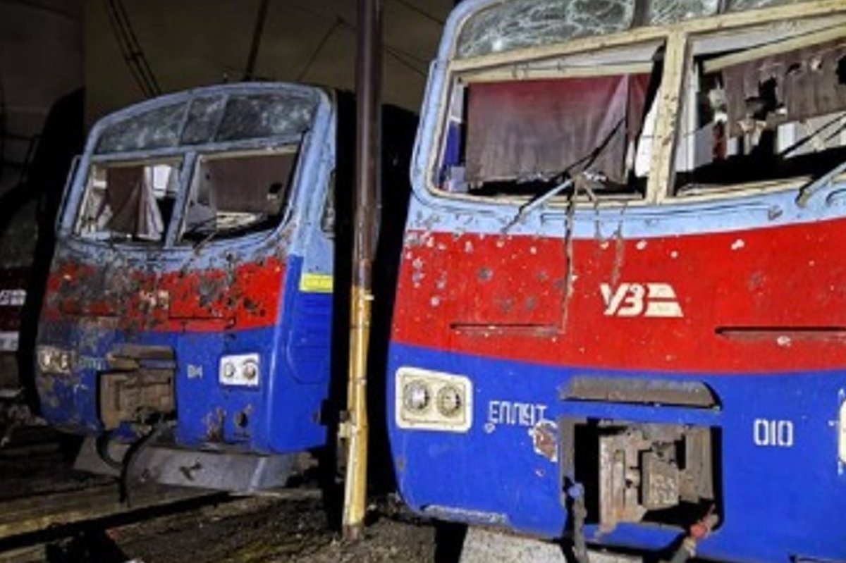 Venemaa ründas Ukrainas Poltavas taas raudteeinfrastruktuuri
