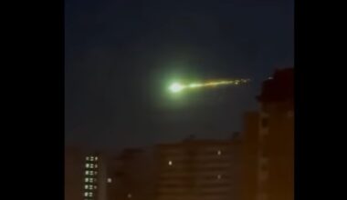 VIDEO | Üle taeva lennanud roheline tulekera tekitas Moskva elanikes paanikat