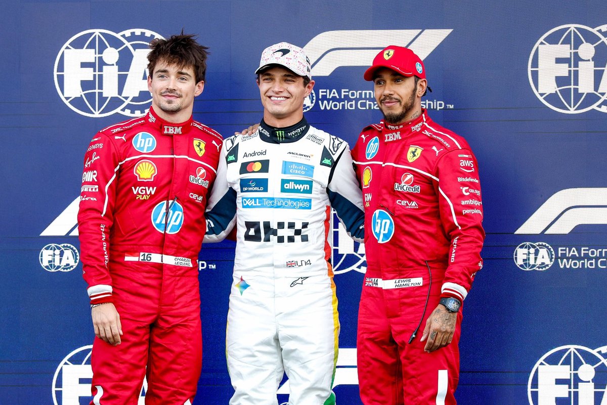 Mehhiko GP kvalifikatsiooni võitis Norris, Hamilton murdis esimest korda Ferrariga esikolmikusse