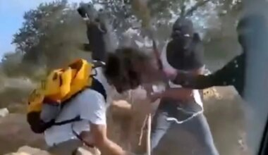 Iisraeli asunikud peksid videos Palestiina põllumehi