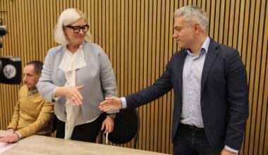 FOTOD | Pärnus allkirjastati koalitsioonileping, linnapea on Kristel Voltenberg