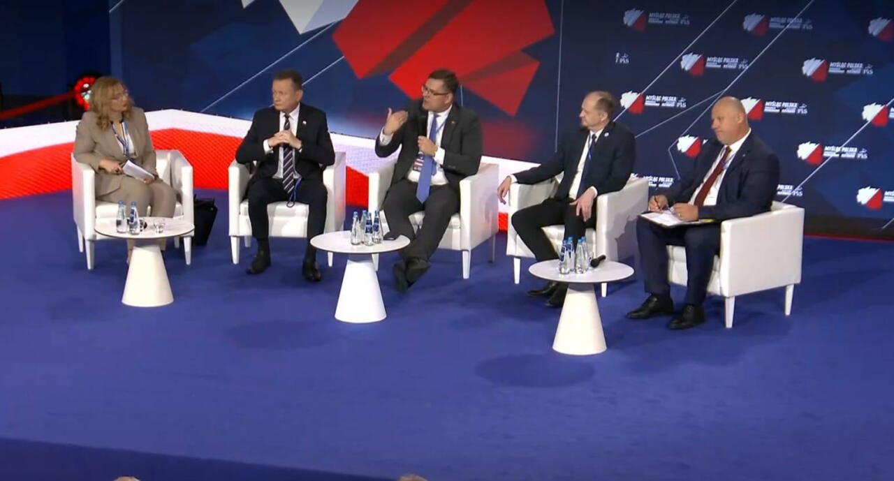 PILTUUDIS: Anti Poolamets osales Katowices Õiguse ja Õigluse konverentsil