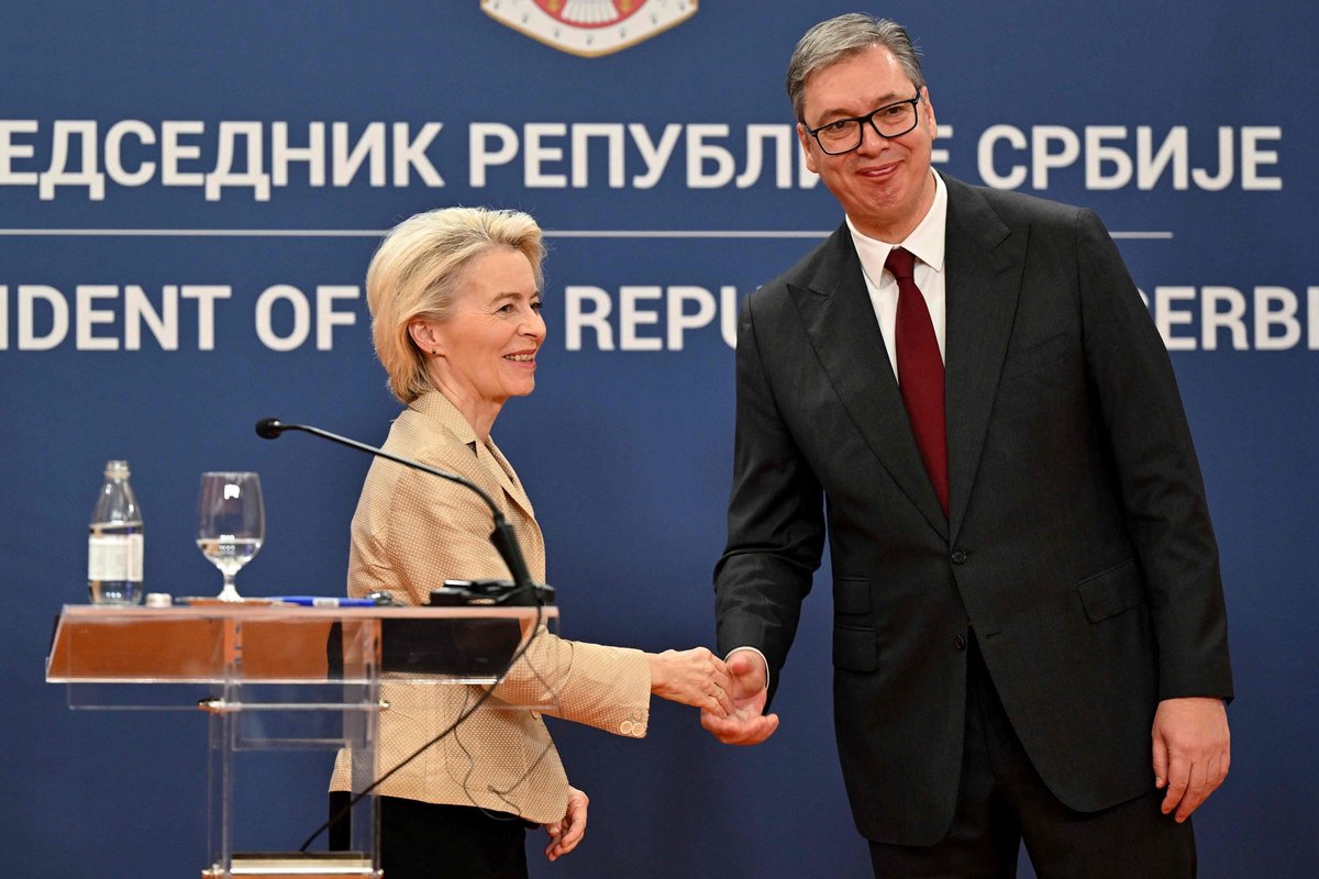 Von der Leyen Serbiale: on aeg EL-iga liitumise suhtes tõsiselt tegutseda