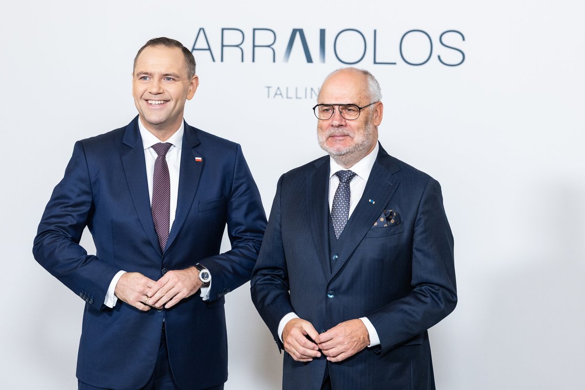 VIDEO ja FOTOD | Kümne riigi presidendid saabusid rüütelkonna hoonesse Arraiolose kohtumisele