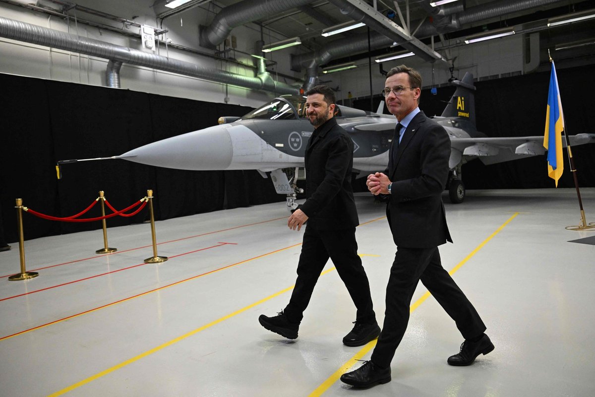 Ukraina ja Rootsi sõlmisid lepingu kuni 150 Gripeni hävitaja tarnimiseks Kiievile