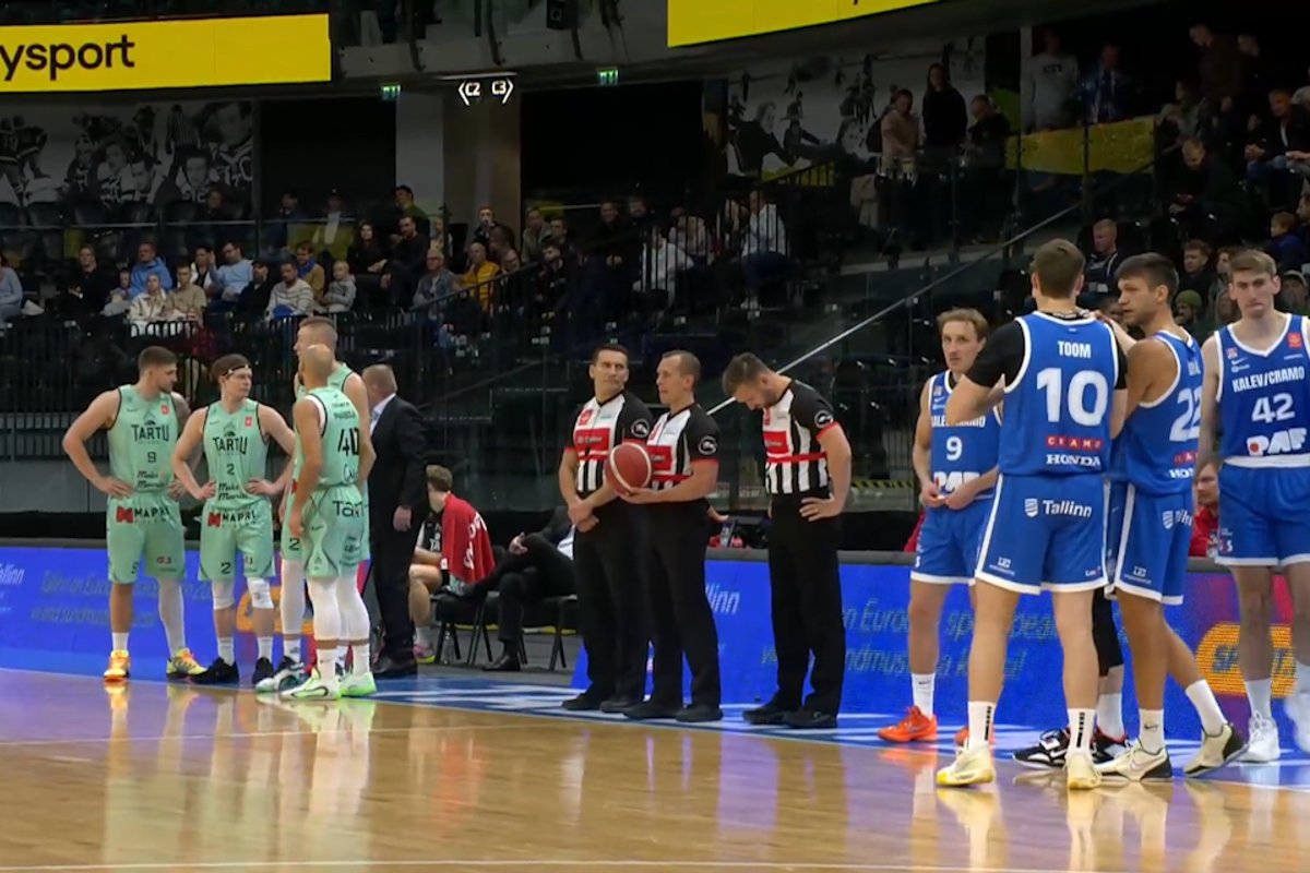 TÄISPIKKUSES | Vaata uuesti Kalev/Cramo - Tartu Ülikool Maks & Moorits kohtumist! - Delfi Sport