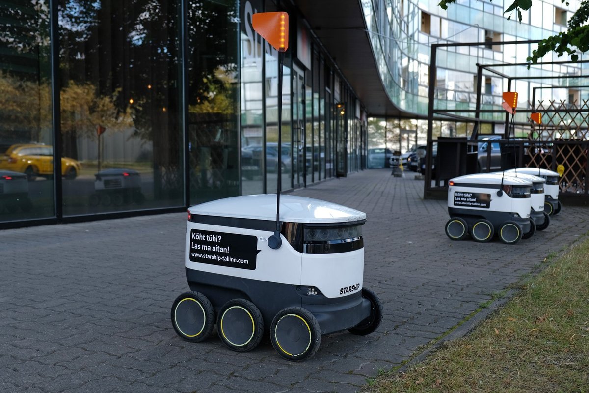 Starship Technologies kaasas 50 miljonit dollarit lisarahastust