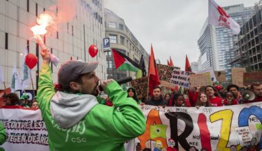 Belgias avaldasid kümned tuhanded meelt valitsuse kavandatavate kärbete vastu