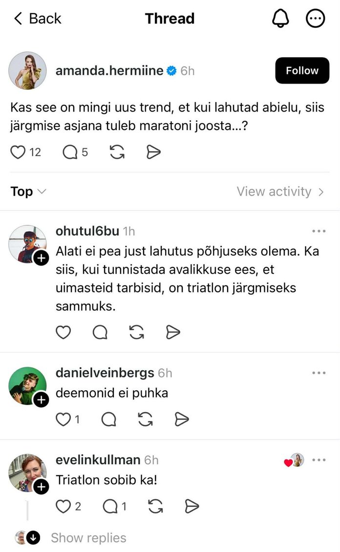 Amanda Hermiine Künnapas tõstatas kurioosse küsimuse