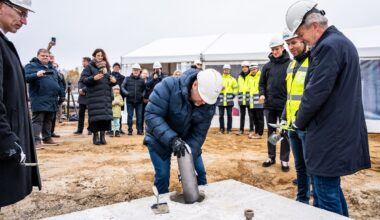 Kohilas pandi nurgakivi piirkonnas ainulaadse valukoja uuele tehasele