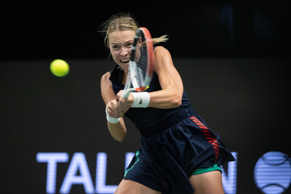 Anett Kontaveit alustas endiste meistrite turniiri võiduga