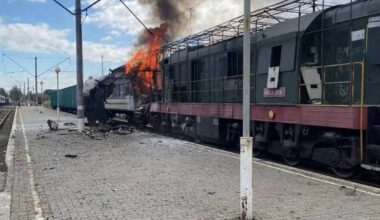 Venemaa õhurünnak Ukraina reisirongile vigastas kümneid inimesi