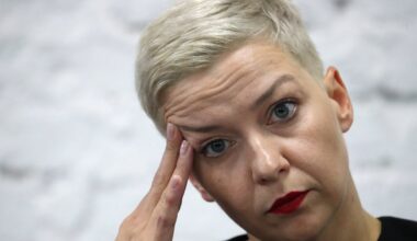 Valgevene poliitvangi Maria Kalesnikava lähedased said temalt üle 2,5 aasta kirja