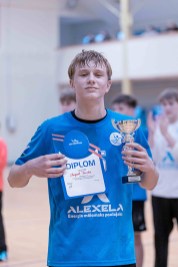 EKV 2025 PU14 parim mangija August Tuuder HC Viimsi_Vitamin Well EKV 2025 PU14 parim mängija August Tuuder HC Viimsi/ Vitamin Well. Foto: Arvi Sirm/ Eesti Käsipalliliit