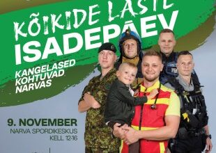 „Kõikide laste isadepäeval” saab Narvas tutvuda jõustruktuuride varustuse ja rasketehnikaga