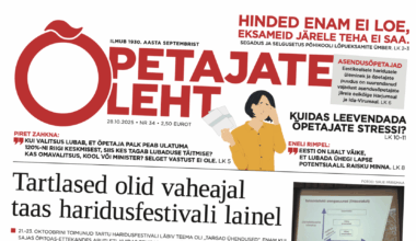 Õpetajate Leht 28. oktoobril - Õpetajate Leht