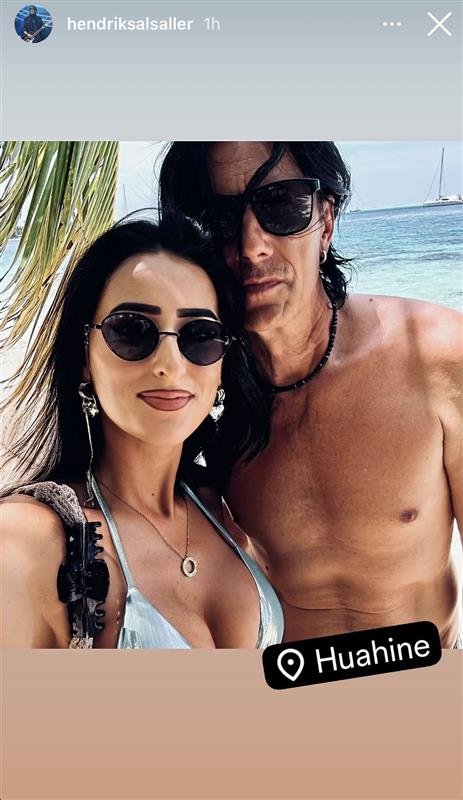 Merille Madiberg ja Hendrik Sal-Saller naudivad paradiisimõnusid