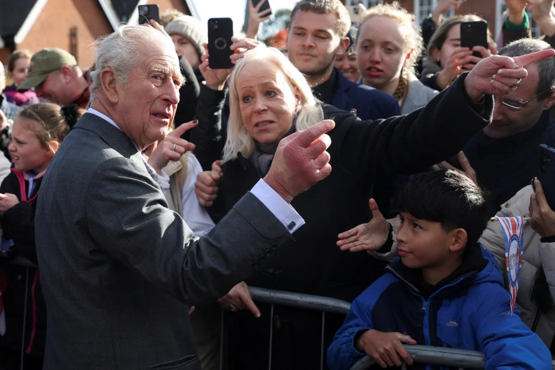 Kuningas Charlesist levib piinlik video