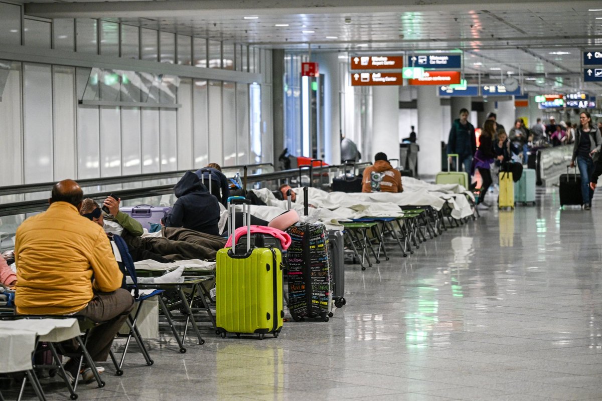 Müncheni lennujaam tühistas droonide tõttu mitmed lennud