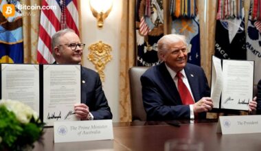 Bitcoin tõuseb $113K peale $8.5B USA-Austraalia haruldaste muldmetallide tehingu järel - Bitcoin.com News