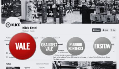 FAKTIKONTROLL | Ei, Klick ei müü kümne euroga kohvimasinaid. Levib järjekordne pettus