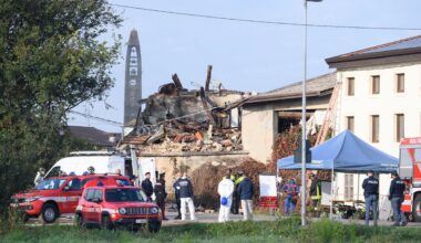 Itaalias tappis plahvatus kolm inimesi majast välja tõstma läinud politseinikku