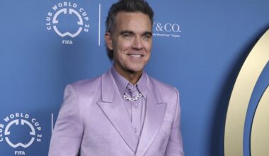 Robbie Williamsil diagnoositi Tourette’i sündroom: sümptomid mõjuvad tema lauljakarjäärile laastavalt