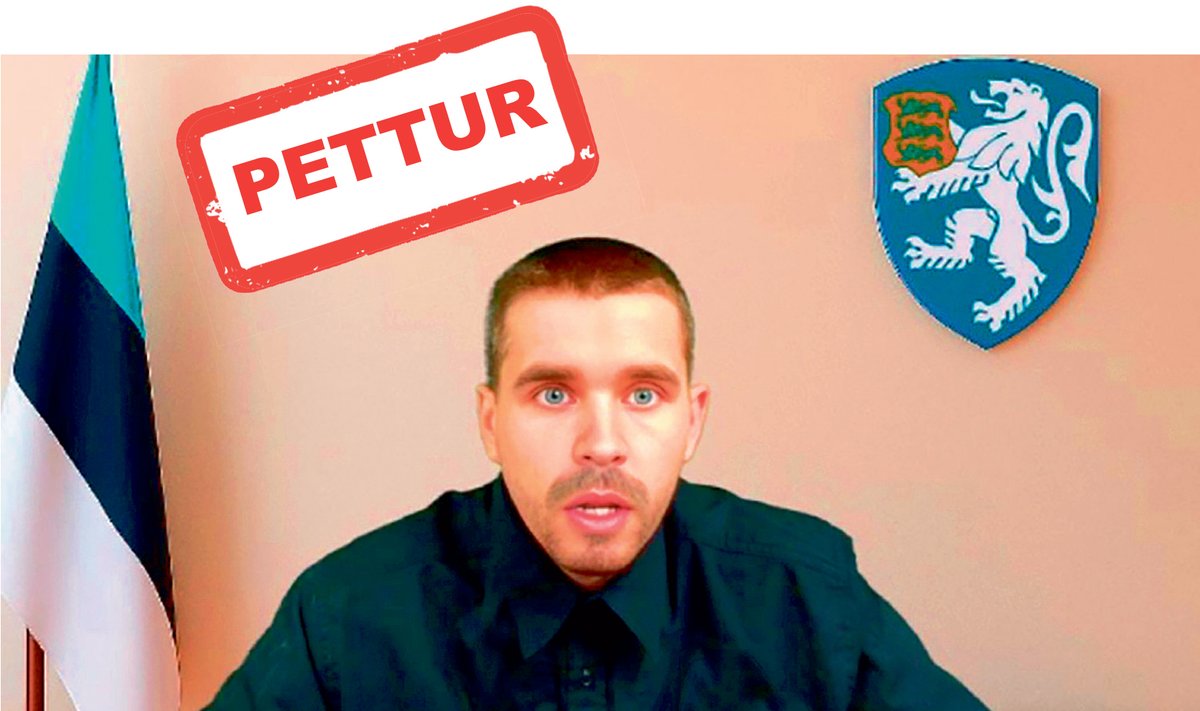 SEE EI OLE POLITSEINIK! Fotol on mees, kes etendas politseiametnikku, kes püüab inimest petturite küüsist päästa. Ohvrid läkitasid ekraanitõmmised libapolitseinikust PPA-le. Kui keegi tunneb pildil oleva inimese ära, palub politsei sellest teada anda aadressil kelmused@politsei.ee.